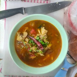 ต้มแซ่บไก่ย่าง