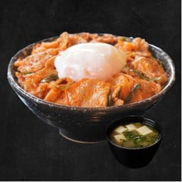 ข้าวหน้าหมูผัดกิมจิ