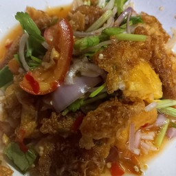ยำไข่ดาว