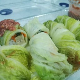 สุกี้ห่อผัก เกี๊ยวลุยสวน นายฮัท