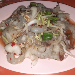 ยำกุ้งสด (ชุดนี้ราคา200) 20-23ตัวตามไซร์