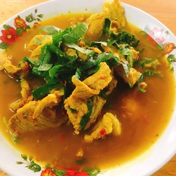 แกงป่าหมูกระดูกอ่อน