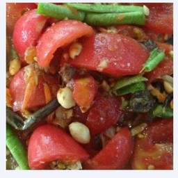 ส้มตำมะเขือเทศ