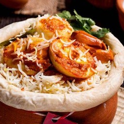 Egg Hyderabadi Biryani