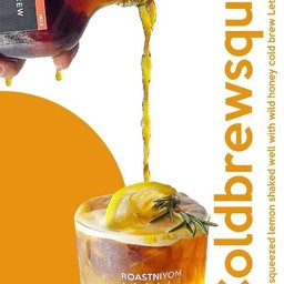 กาแฟสกัดเย็นเลม่อนน้ำผึ้ง