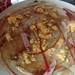 แป้งวนิลา พริกเผา+หมูหยอง+แฮม