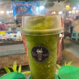 ชาเขียวมะนาวปั่น