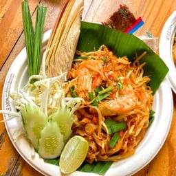 บ้านผัดไทยกุ้งสดบางทอง