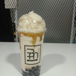 นมสดคาราเมลปั่นไข่มุก
