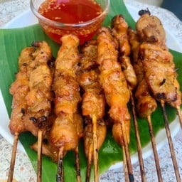 ไก่นุ่มสุมไฟ
