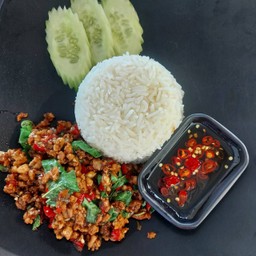 ข้าวกะเพราหมู