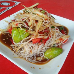 ตำซั่วขนมจีน