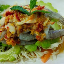 กุ้งแช่น้ำปลา