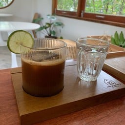 Honey lime Espresso on ice