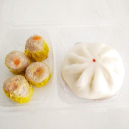 ชุด ซาลาเปา 1 + ขนมจีบ 4