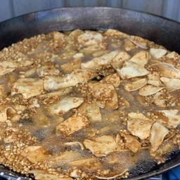แผ่นกลอยทอดกรอบ ชุดใหญ่ (เจ)