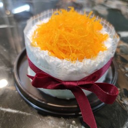 เค้กนมสดวิปครีมหน้าฝอยทอง