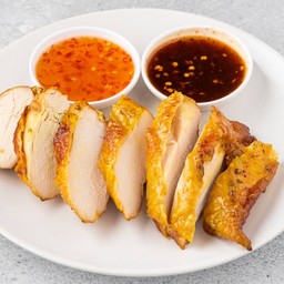 เนื้ออกไก่อบโอ่ง