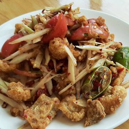 ตำแคปหมู