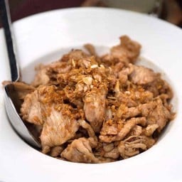 หมูทอดกระเทียม