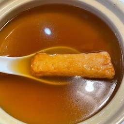 ลูกชิ้นปลาใส่รากหญ้า โอเด้ง