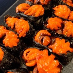 ซูชิหมึกซอสหวาน