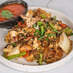 สุกี้แห้ง