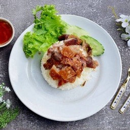 ข้าวหมูย่าง