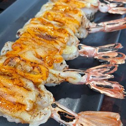 กุ้งหวานอาเจนติน่าเบิร์น cheese