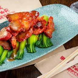 P6.หมูแดงอบน้ำผึ้ง