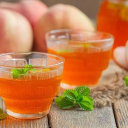 ชาพีชร้อน