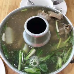 ต้มเป็ดมะนาวดอง(หม้อไฟ)