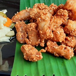 สบ้าไก่ทอด