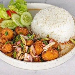 ข้าวยำไก่แซ่บ