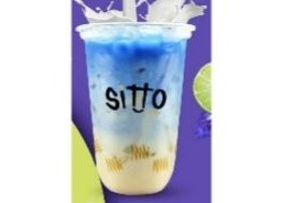 นมสดอัญชัน