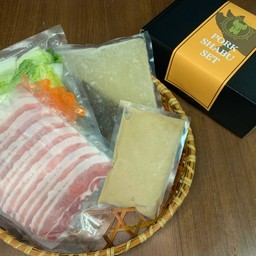 Pork shubu set (for one person) 豚しゃぶセット(1人前)