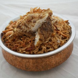 Fish Sayodeyeh with Tamarind Sauce