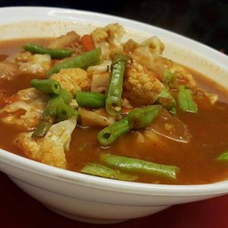 แกงส้มผักรม เจ