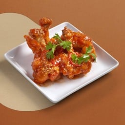 ปีกไก่ผัดซอสซุกี้โคคา