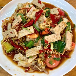 ตำมาม่าหมูยอ