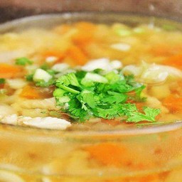 ซุปมักกะโรนี ไก่