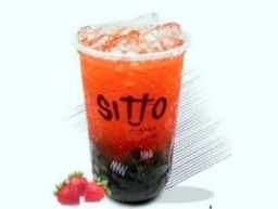 ชาเขียวสตอเบอร์รี่