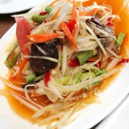 ตำไทยใส่ปู