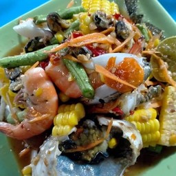 ข้าวโพดทะเลปูม้าปลาร้า