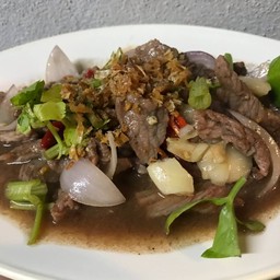 เนื้อผัดน้ำมันหอย