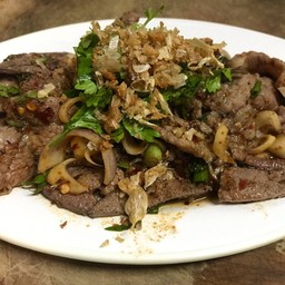 เครื่องในเนื้อน้ำมันหอย
