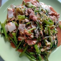 สุกี้หมูแห้ง