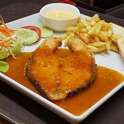 สเต๊ก ปลาแซลมอน