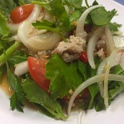 ยําวุ้นเส้นหมูสับ