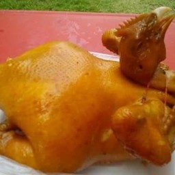 ไก่ต้มน้ำปลา(ชุดไก่ไหว้)